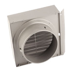 Stainless Steel Ventilation Duct Wall Air Vent Cap for Ventilator Exhaust Fan Range Hood150mm Pipe Diameter