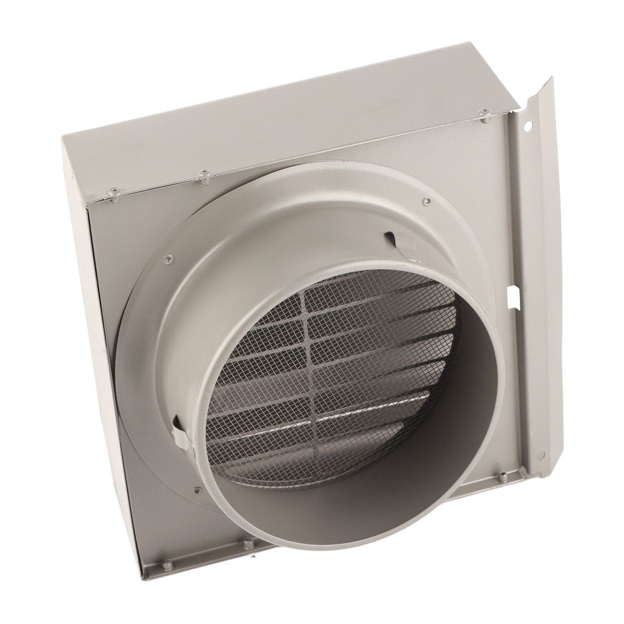 Stainless Steel Ventilation Duct Wall Air Vent Cap for Ventilator Exhaust Fan Range Hood150mm Pipe Diameter