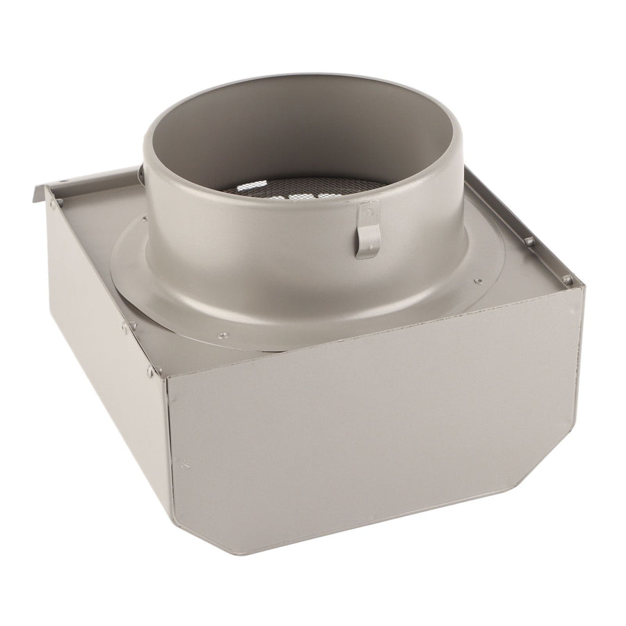 Stainless Steel Ventilation Duct Wall Air Vent Cap for Ventilator Exhaust Fan Range Hood150mm Pipe Diameter