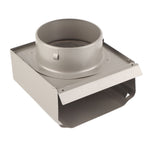 Stainless Steel Ventilation Duct Wall Air Vent Cap for Ventilator Exhaust Fan Range Hood150mm Pipe Diameter