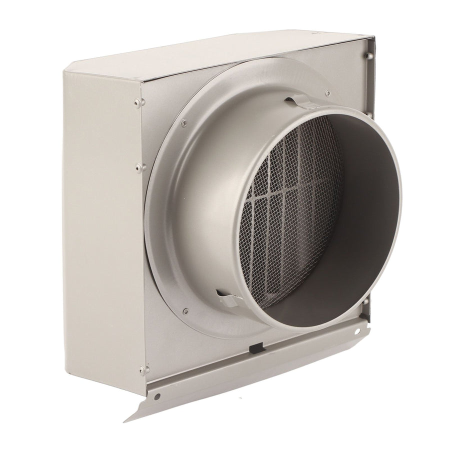 Stainless Steel Ventilation Duct Wall Air Vent Cap for Ventilator Exhaust Fan Range Hood150mm Pipe Diameter