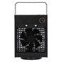 2 in 1 Oscillating Spray Humidification Fan with Light USB Charging Desktop Air Cooler Fan for HomeBlack