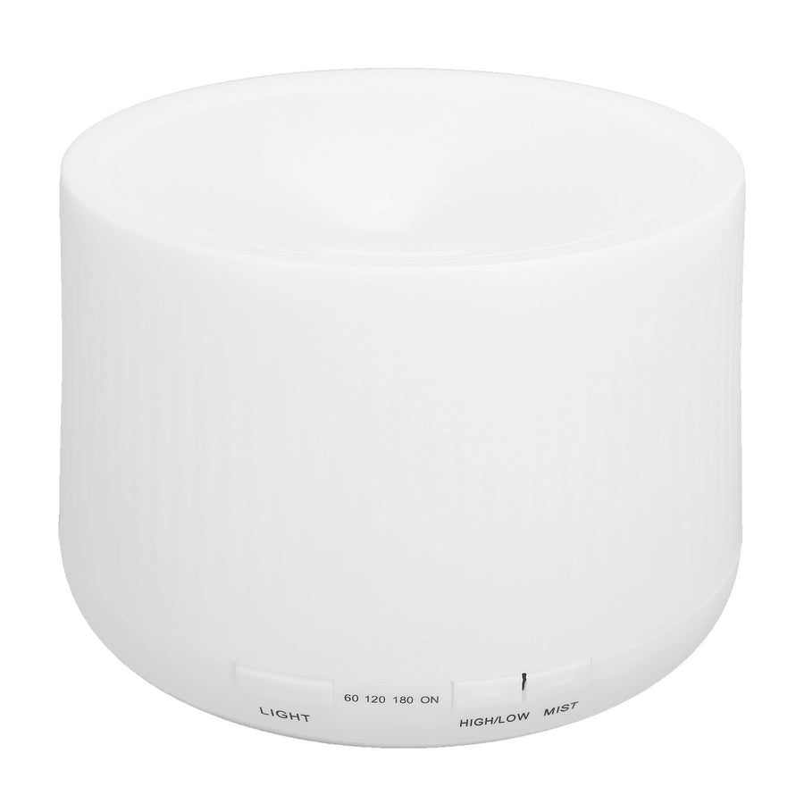 500ml Mini Humidifier with 7 LED Color Silent Ambient Light Aroma Diffuser 100‑240VEU Plug