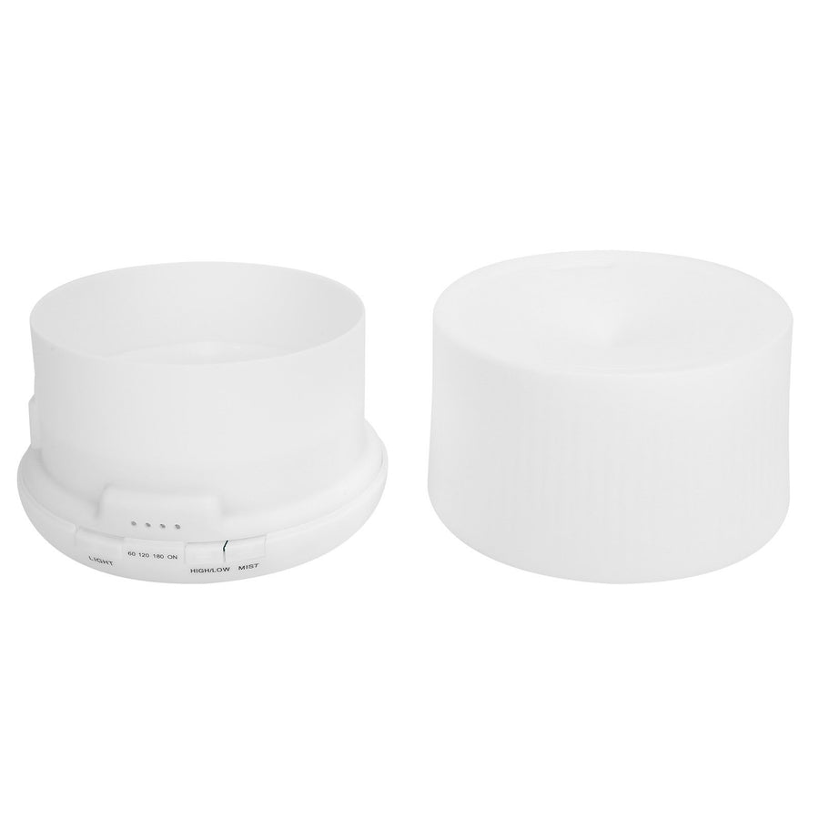 500ml Mini Humidifier with 7 LED Color Silent Ambient Light Aroma Diffuser 100‑240VEU Plug