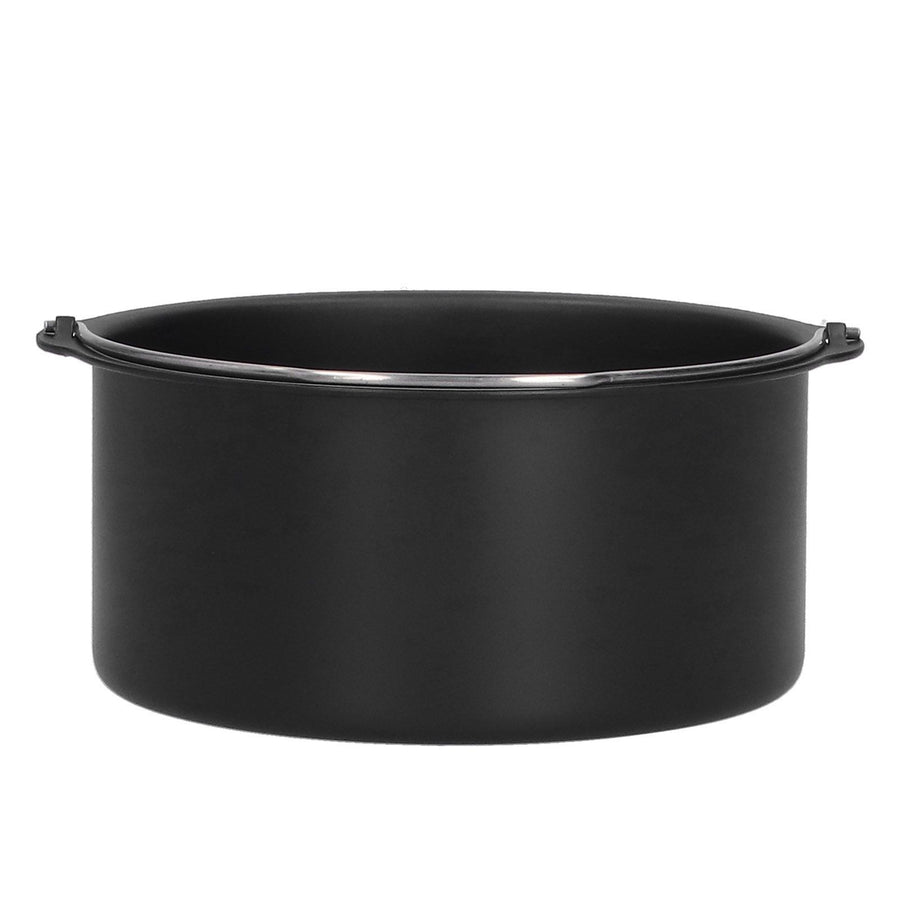 Cake Barrel Carbon Steel NonStick Cake Baking Tray Kitchen Electric Fryer Accessory(8in )
