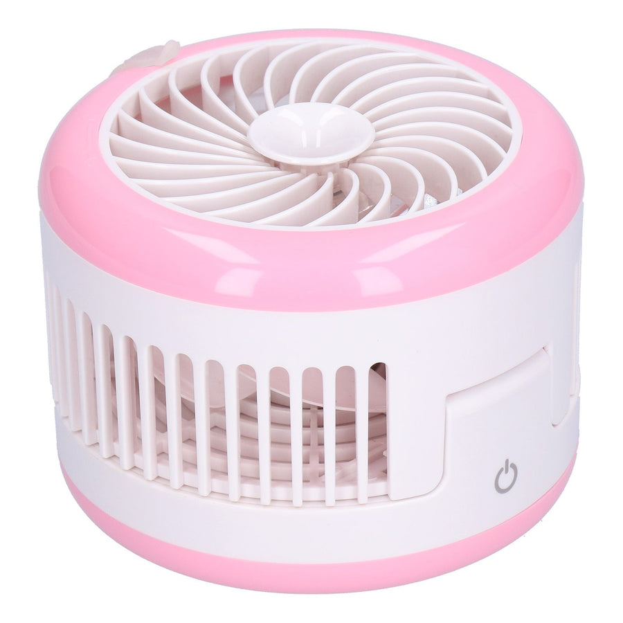 Desktop Humidifying Electric Fan Foldable Water Spray Mist Fan USB Charging for Home Office