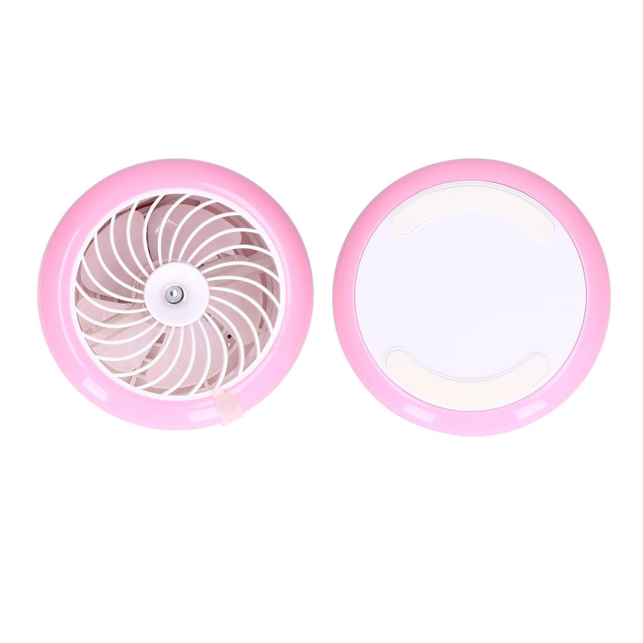 Desktop Humidifying Electric Fan Foldable Water Spray Mist Fan USB Charging for Home Office