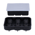 2PCS 6 Grid Ice Cubes Tray Silicone NonStick Ice Cubes Maker DIY Kitchen Accessories
