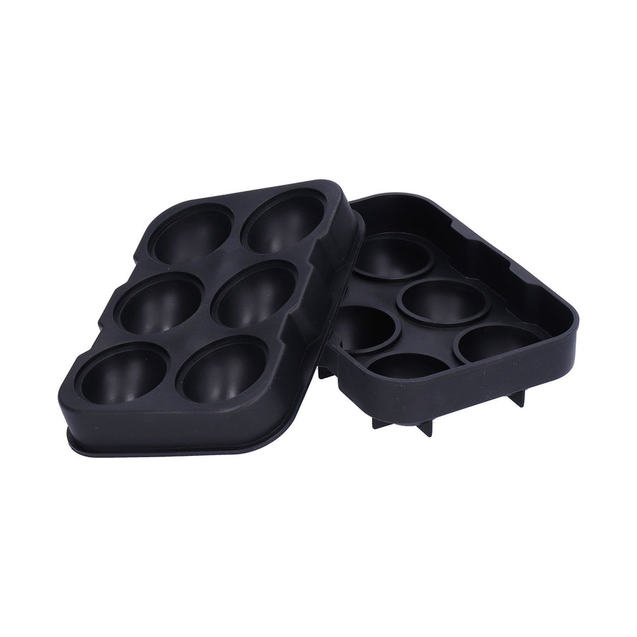 2PCS 6 Grid Ice Cubes Tray Silicone NonStick Ice Cubes Maker DIY Kitchen Accessories