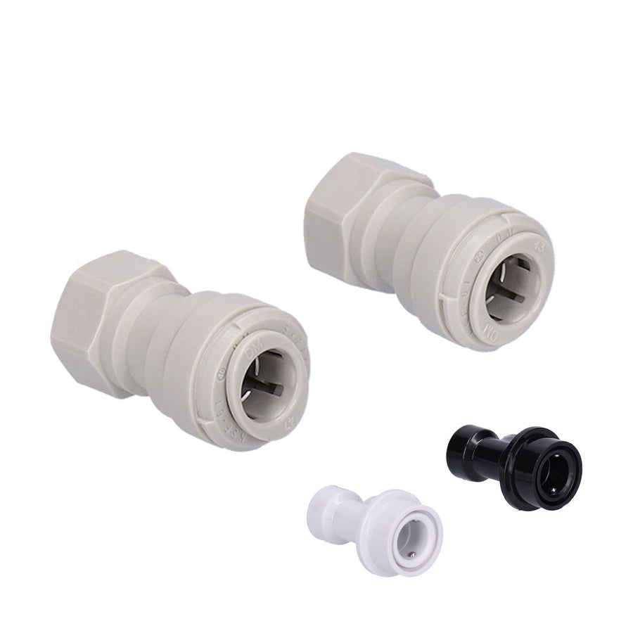 Ball Lock Adapter 3/8in ‑1/4in Beer Keg Coupler Quick Disconnect for Cornelius Corny Keg