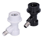 Ball Lock Adapter 3/8in ‑1/4in Beer Keg Coupler Quick Disconnect for Cornelius Corny Keg