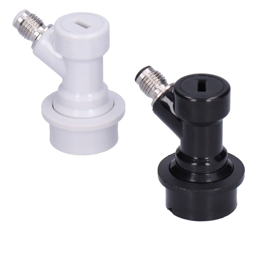 Ball Lock Adapter 3/8in ‑1/4in Beer Keg Coupler Quick Disconnect for Cornelius Corny Keg