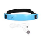 Intelligent Posture Corrector USB Charging Adjustable AntiHumpback Protector for Children(Blue )