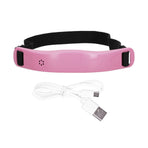 Intelligent Posture Corrector USB Charging Adjustable AntiHumpback Protector for Children(Pink )
