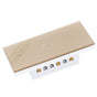 Single Touch Switch for Zigbee Tuya Remote Wall Switch Plate with Voice Control 100‑240VGold