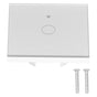 SingleGang Touch Switch for Tuya Zigbee Intelligent Remote Light Switch Plate with Backlight(White )