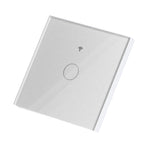 SingleGang Touch Switch for Tuya Zigbee Intelligent Remote Light Switch Plate with Backlight(White )