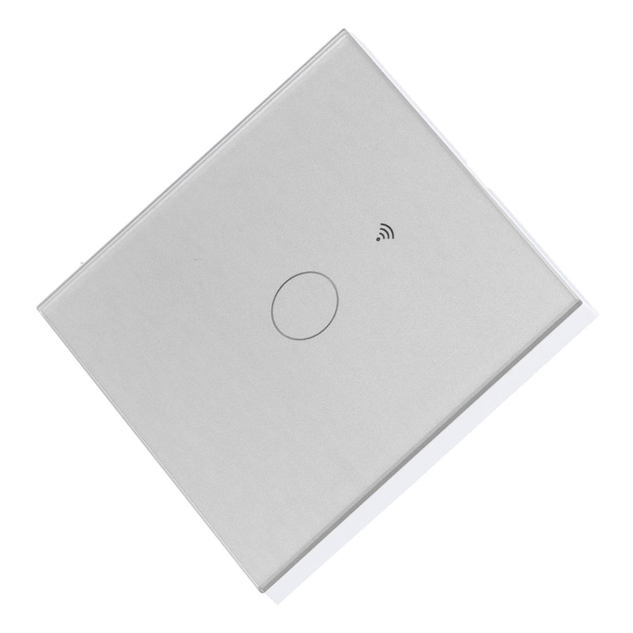 SingleGang Touch Switch for Tuya Zigbee Intelligent Remote Light Switch Plate with Backlight(White )