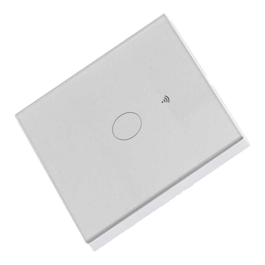 SingleGang Touch Switch for Tuya Zigbee Intelligent Remote Light Switch Plate with Backlight(White )