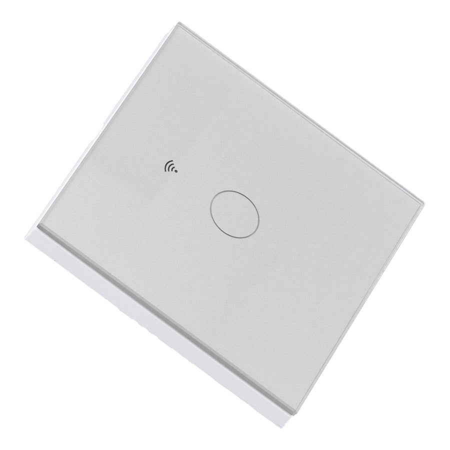 SingleGang Touch Switch for Tuya Zigbee Intelligent Remote Light Switch Plate with Backlight(White )