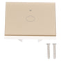 SingleGang Touch Switch for Tuya Zigbee Intelligent Remote Light Switch Plate with Backlight(Gold )