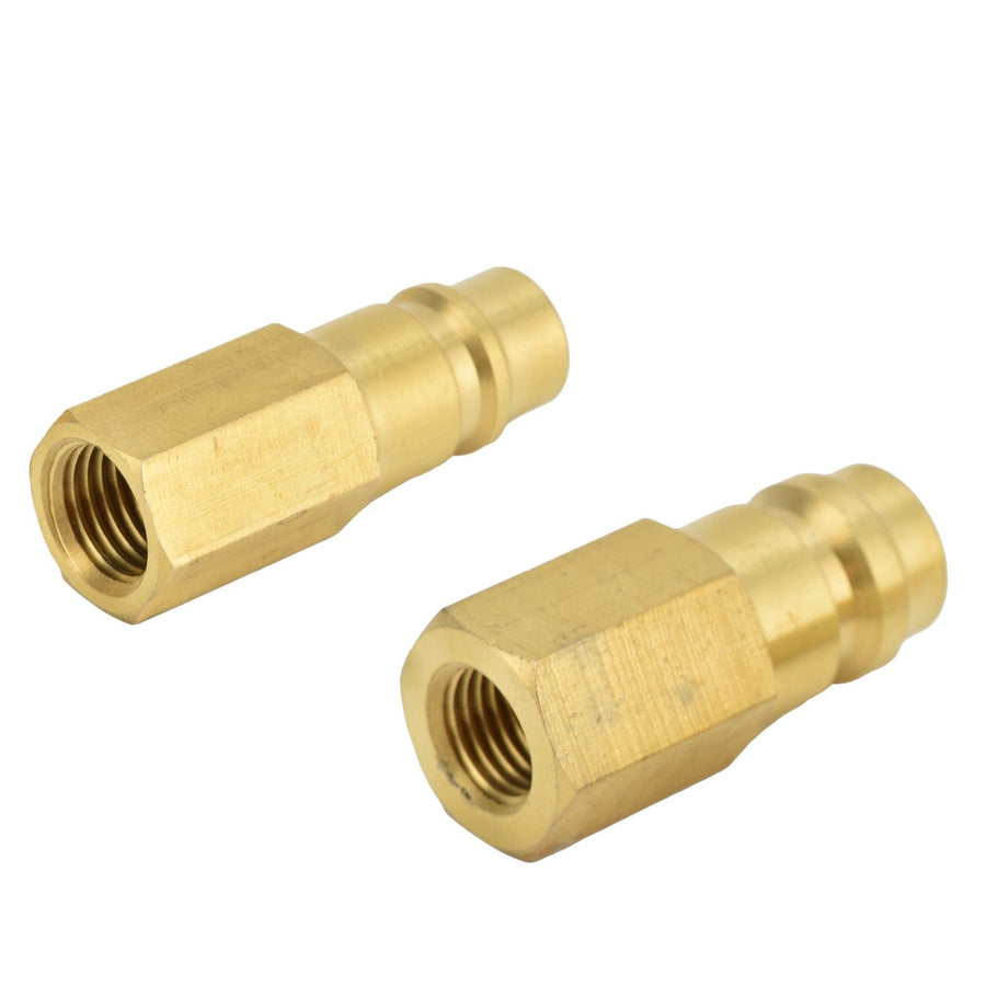 2Pcs R134A Air Conditioning Adapter 1/4SAE High Pressure Converter Coupler Connector