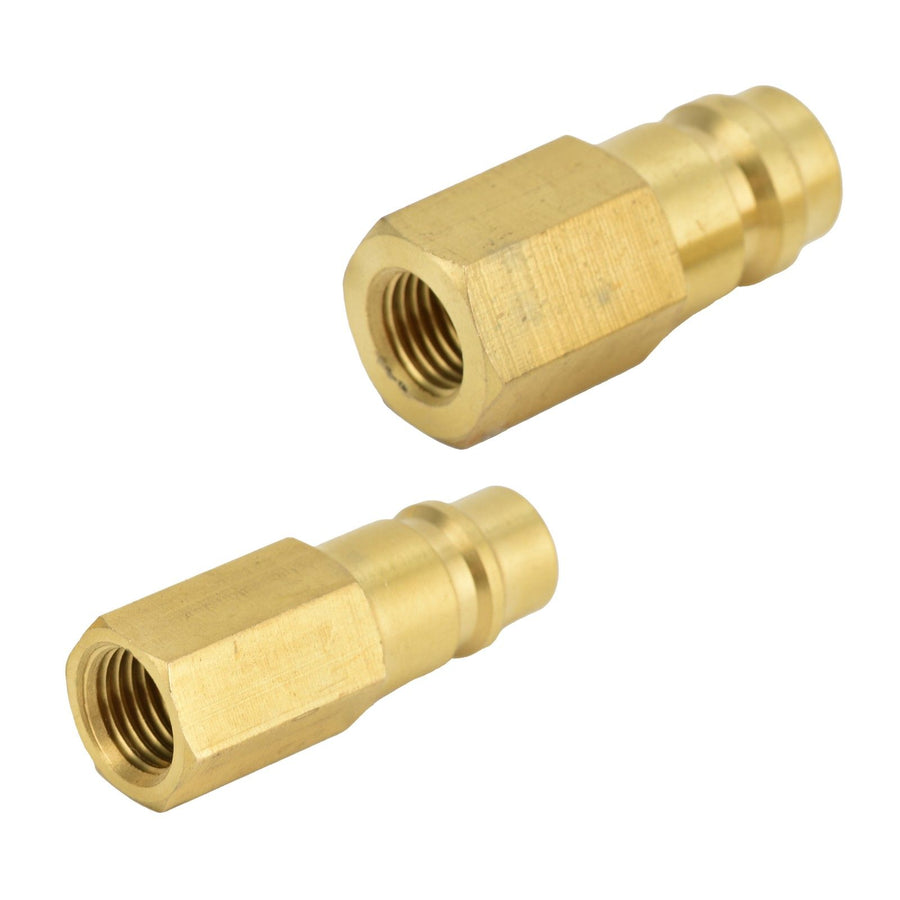 2Pcs R134A Air Conditioning Adapter 1/4SAE High Pressure Converter Coupler Connector