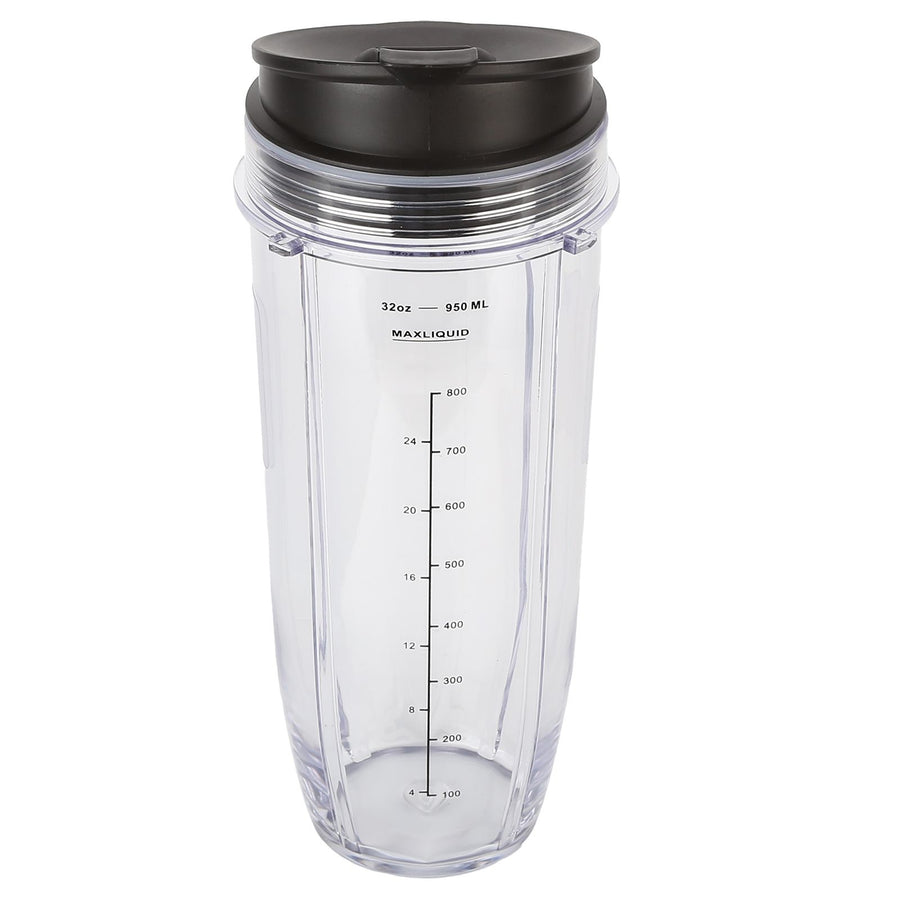 32Oz Replacement Cup with Lid Compatible for Nutri Ninja Blender Juicer Accessories