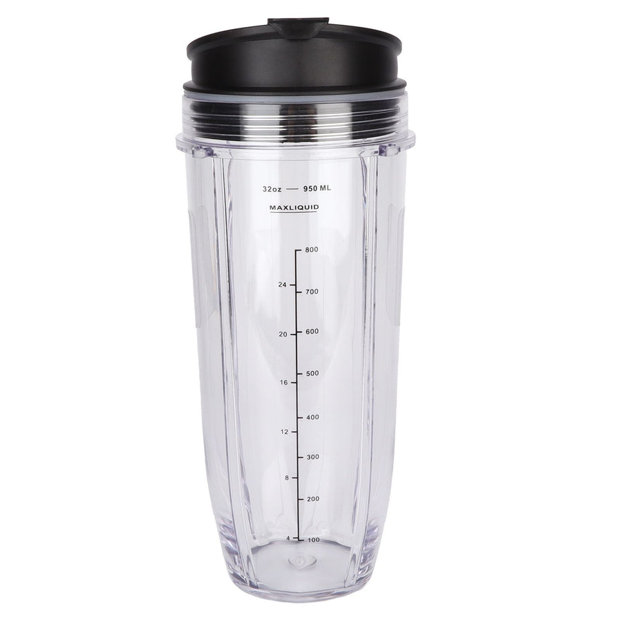 32Oz Replacement Cup with Lid Compatible for Nutri Ninja Blender Juicer Accessories