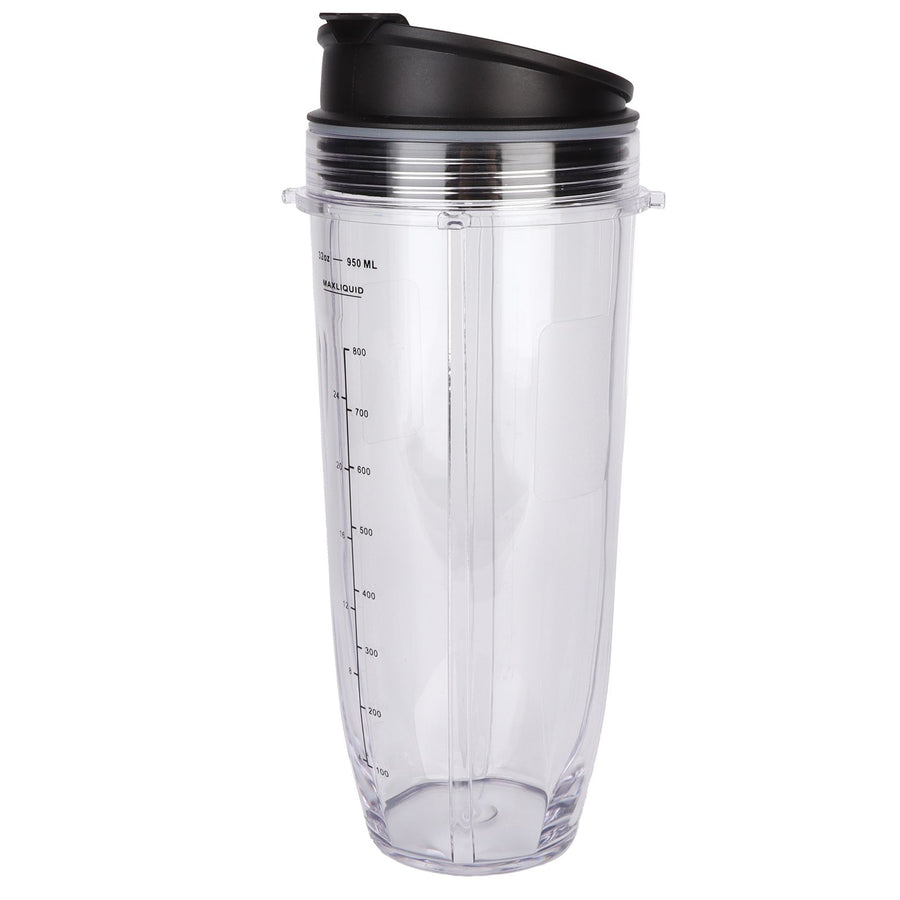 32Oz Replacement Cup with Lid Compatible for Nutri Ninja Blender Juicer Accessories