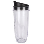 32Oz Replacement Cup with Lid Compatible for Nutri Ninja Blender Juicer Accessories