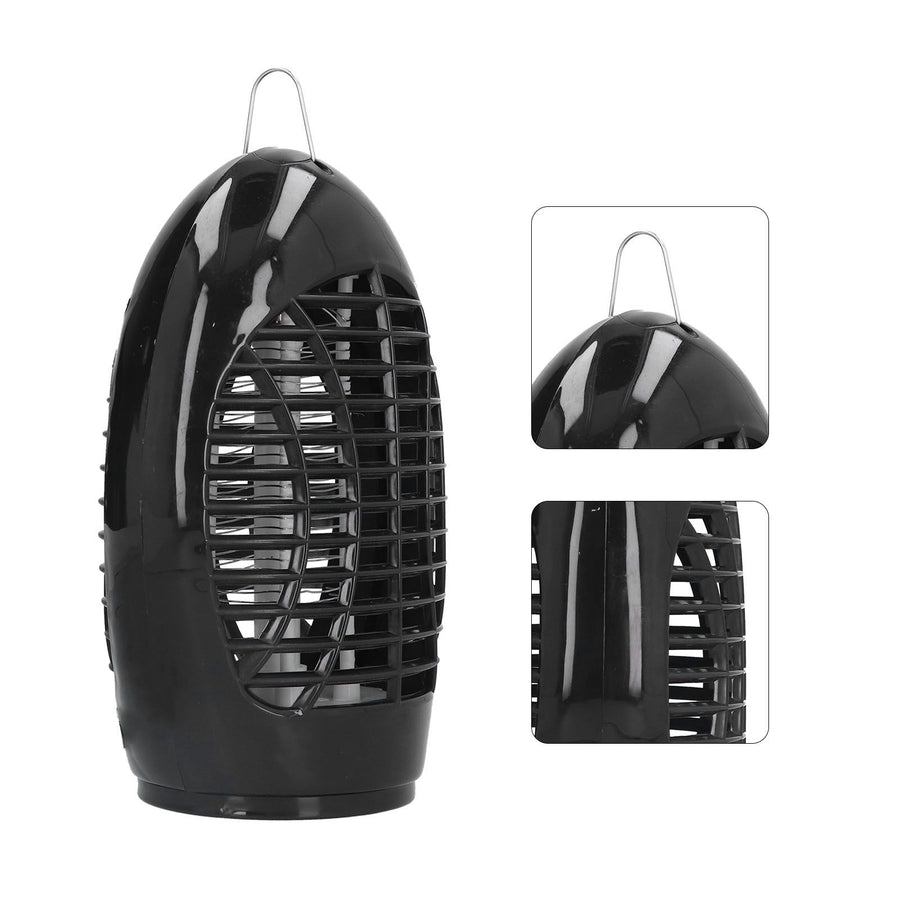 Black Electronic Mosquito Killer Suspensibility Environmental Radiationless Mosquito Killer Lamp Household Insect KillerEU Plug 220‑240V