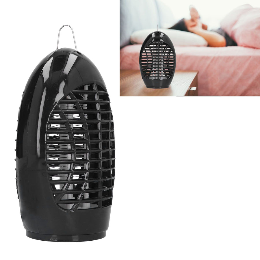 Black Electronic Mosquito Killer Suspensibility Environmental Radiationless Mosquito Killer Lamp Household Insect KillerEU Plug 220‑240V