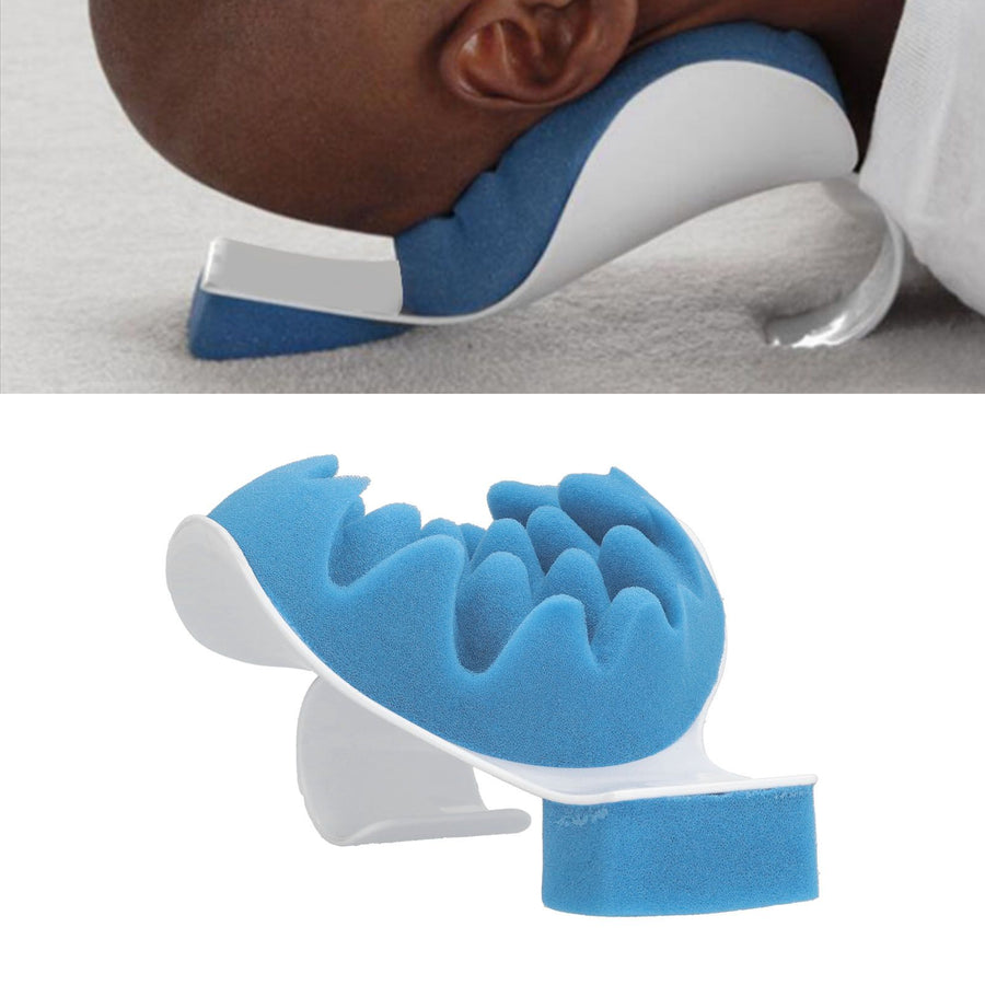 Neck Support Pillow Relaxing Portable Massageable Multifunctional Cervical Traction Device for Home