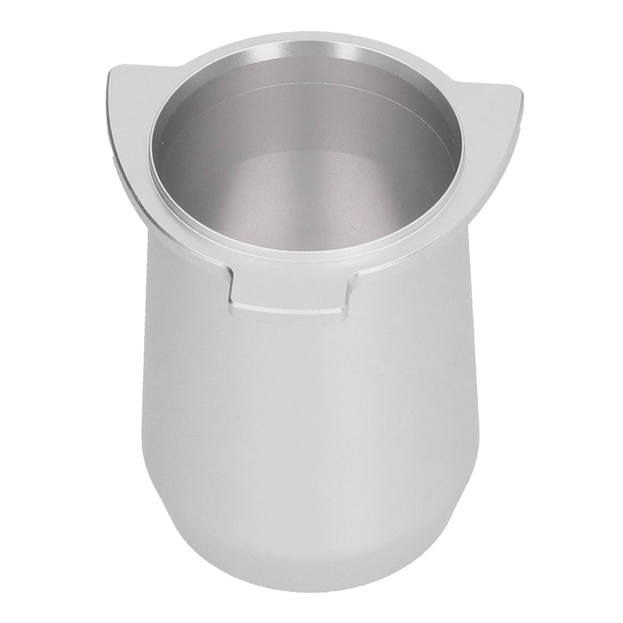 Dosing Cup Aluminium Alloy Coffee Dosing Cup Powder Feeder Part for Breville 8 Coffee Machine Silver