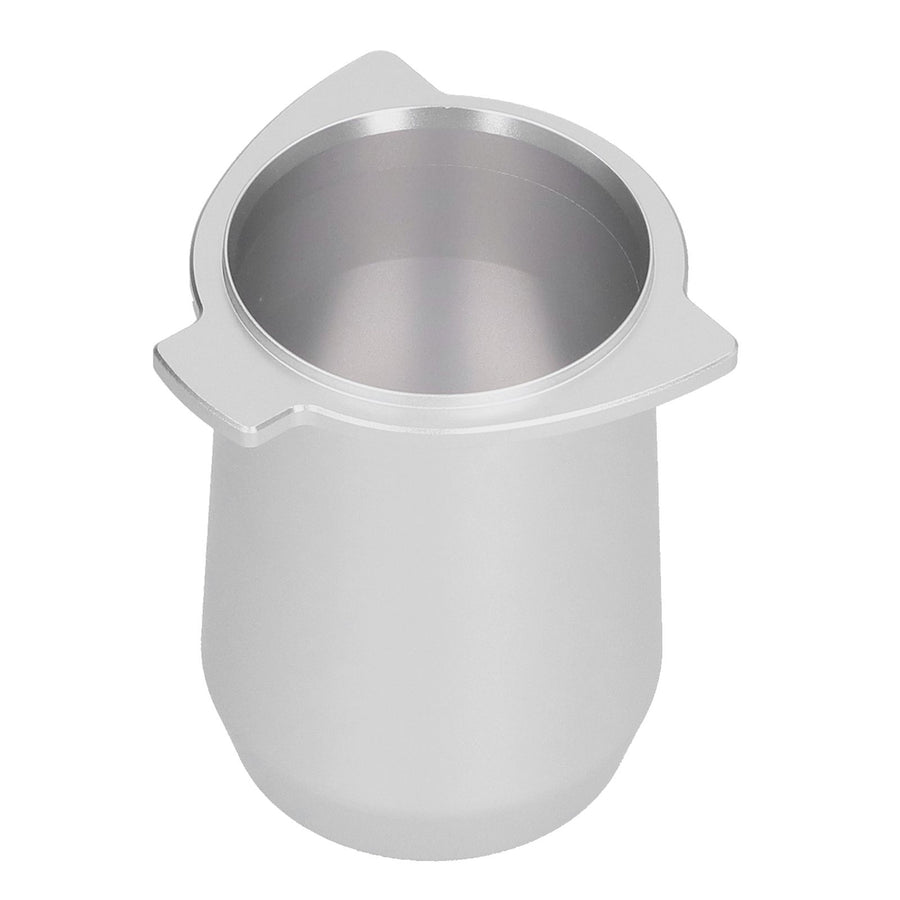Dosing Cup Aluminium Alloy Coffee Dosing Cup Powder Feeder Part for Breville 8 Coffee Machine Silver