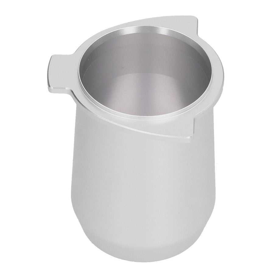 Dosing Cup Aluminium Alloy Coffee Dosing Cup Powder Feeder Part for Breville 8 Coffee Machine Silver