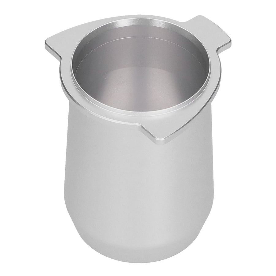 Dosing Cup Aluminium Alloy Coffee Dosing Cup Powder Feeder Part for Breville 8 Coffee Machine Silver