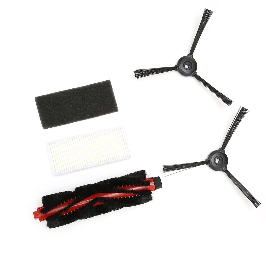 Main Brush Side Brush Filter Replacement Set Fit for Lefant M200/M201/M520M/M571/T700 Sweeper Parts
