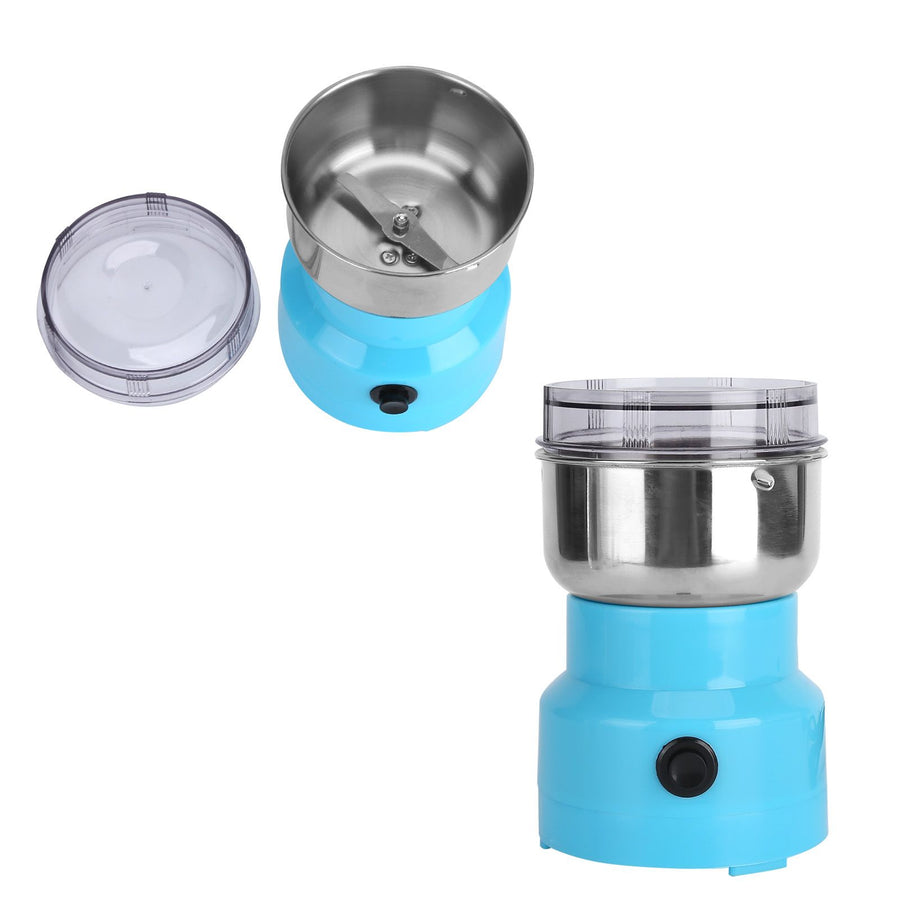 Grain Grinder Multifunction Stainless Steel Preservative Easy Clean Coffee Mill for Home Kitchen