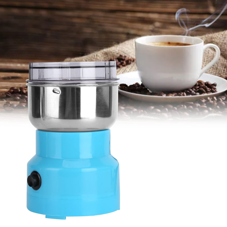 Grain Grinder Multifunction Stainless Steel Preservative Easy Clean Coffee Mill for Home Kitchen