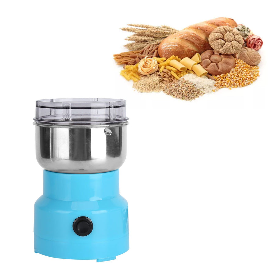 Grain Grinder Multifunction Stainless Steel Preservative Easy Clean Coffee Mill for Home Kitchen