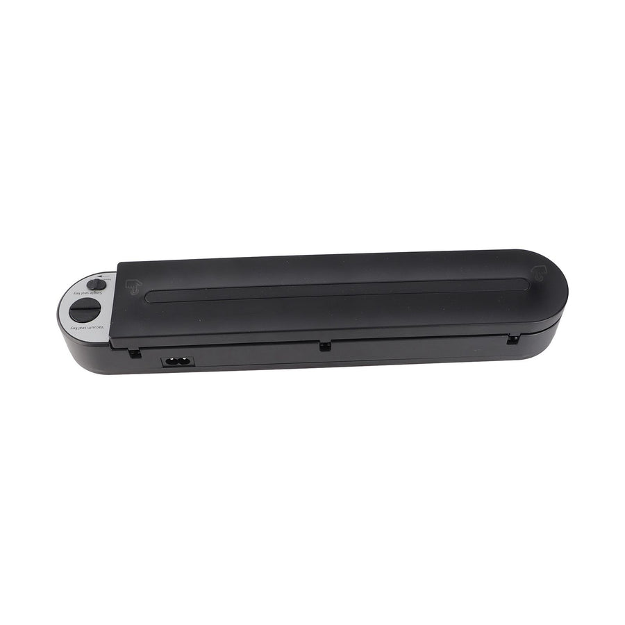 Vacuum Sealer Machine ABS Compact Automatic Air Sealing System Food Vacuum Sealer for Home Dry and Moist Food Storage Black