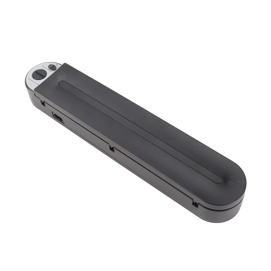 Vacuum Sealer Machine ABS Compact Automatic Air Sealing System Food Vacuum Sealer for Home Dry and Moist Food Storage Black