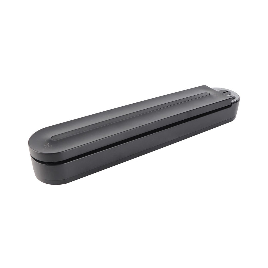 Vacuum Sealer Machine ABS Compact Automatic Air Sealing System Food Vacuum Sealer for Home Dry and Moist Food Storage Black