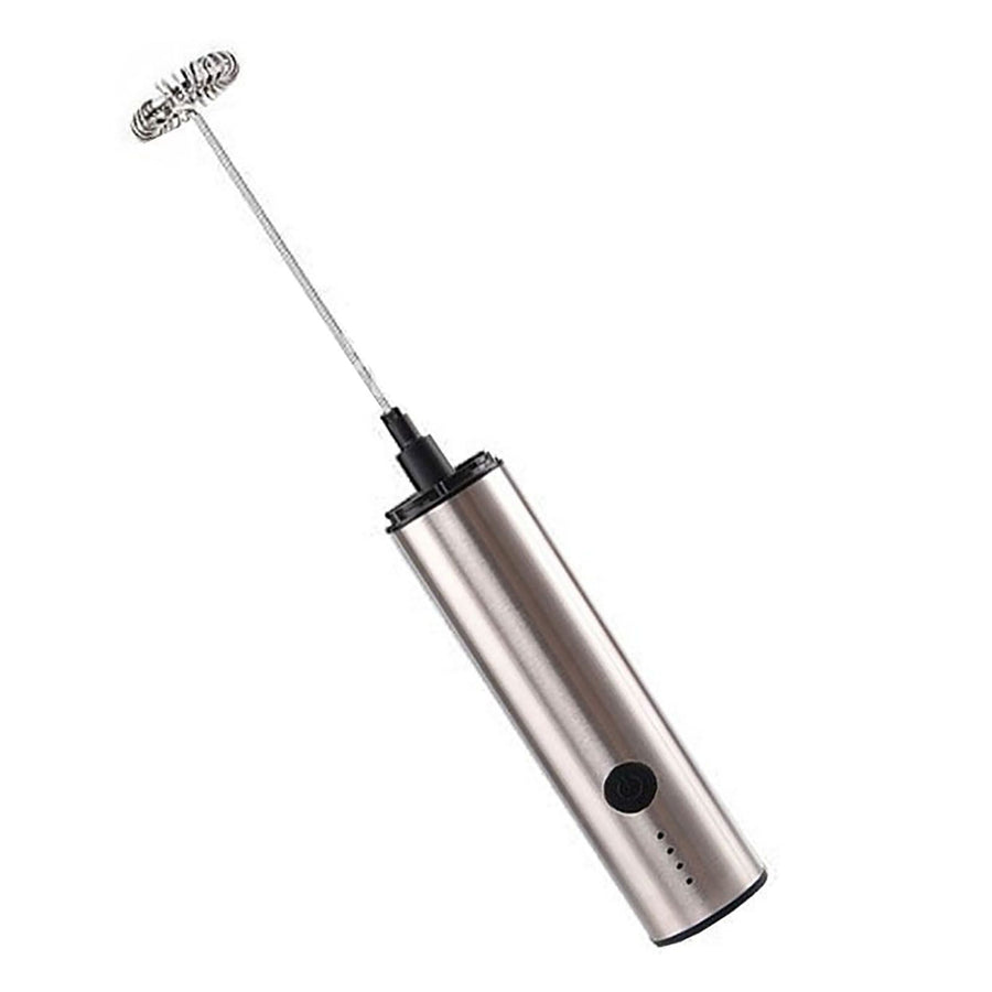 Mini Electric Stirrer Multifunction USB Rechargeable 3 Speeds Adjustable Cordless Electric Eggbeater for Egg Coffee Milk