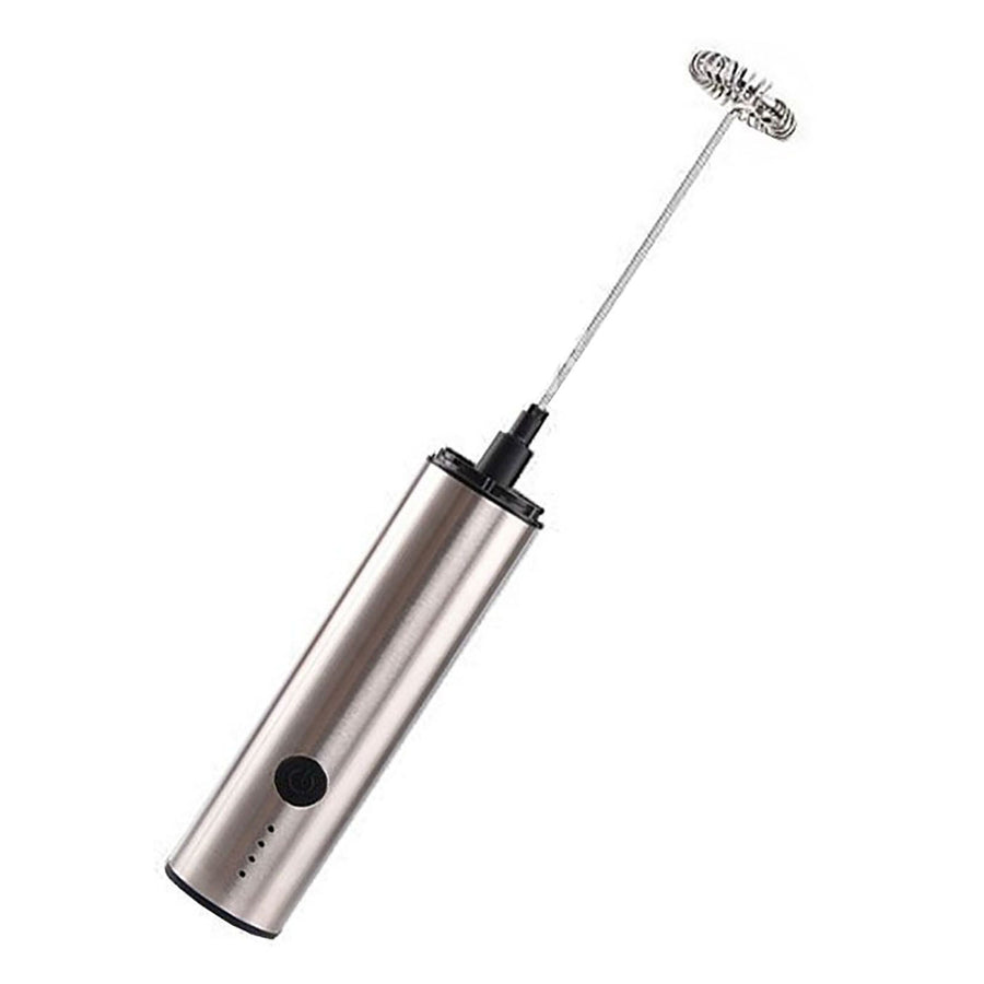 Mini Electric Stirrer Multifunction USB Rechargeable 3 Speeds Adjustable Cordless Electric Eggbeater for Egg Coffee Milk