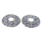 6PCS Robot Vacuum Mop Pads Deep Cleaning Mop Cloth Accessories Kit Replacement for Midea V10 V12 W11