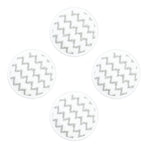 Steamer Mop Pad Replacement for Shark S7001 S7000AMZ S7000 S7001TGT S7201 S7005 S7020 Gray Wave