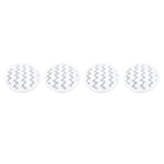 Steamer Mop Pad Replacement for Shark S7001 S7000AMZ S7000 S7001TGT S7201 S7005 S7020 Gray Wave
